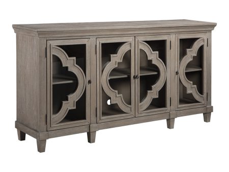 Fossil Ridge Gray Accent Cabinet Cheap