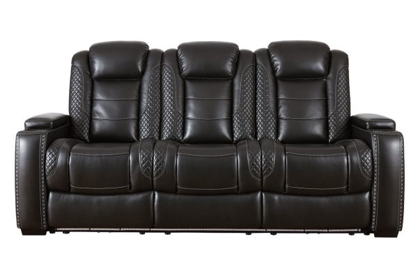 Party Time Midnight Power Reclining Sofa Online