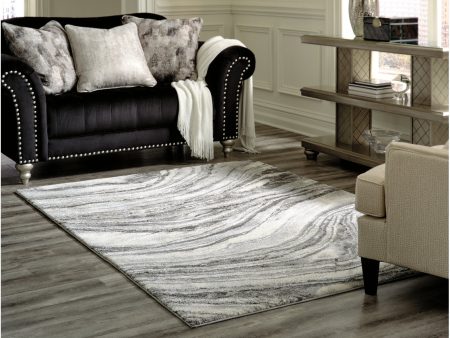 Wysdale Cream Gray Medium Rug Online now