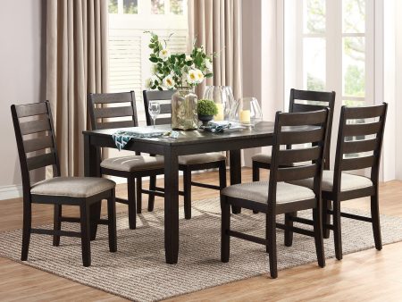 Blair Farm Brown 7-Piece Dining Set Online Hot Sale