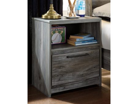 Baystorm Gray Nightstand on Sale