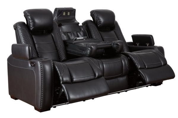 Party Time Midnight Power Reclining Sofa Online