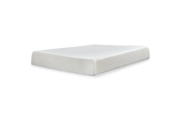 10 Inch Chime Memory Foam White Twin Mattress in a Box Online