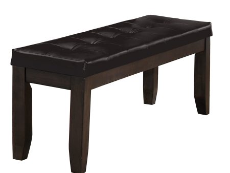 Ameillia Dark Oak Dining Bench For Cheap