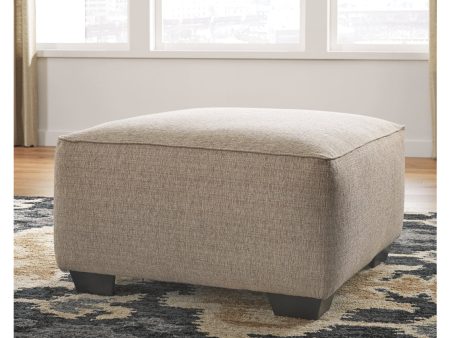 Baceno Hemp Oversized Ottoman For Cheap