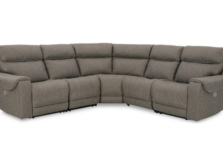 Starbot Fossil 5-Piece Power Reclining Sectional For Discount