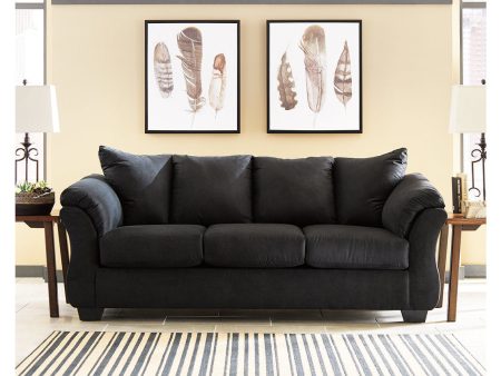 Darcy Black Sofa Discount