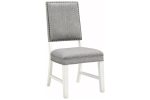 [SPECIAL] Nashbryn Gray White Dining Chair, Set of 2 Sale