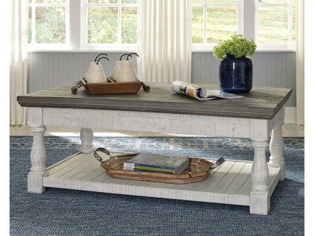 Havalance Gray White Lift-Top Coffee Table Online