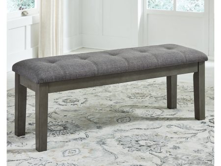 Hallanden Two-tone Gray 50  Dining Bench Supply