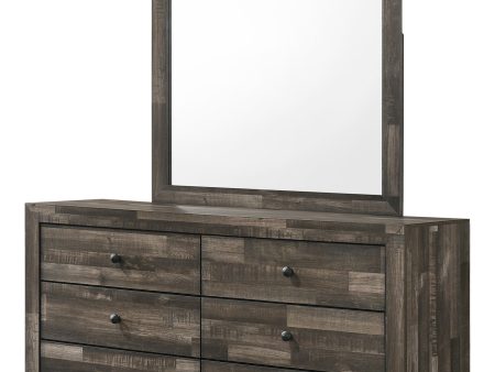 Atticus Brown Bedroom Mirror (Mirror Only) Fashion