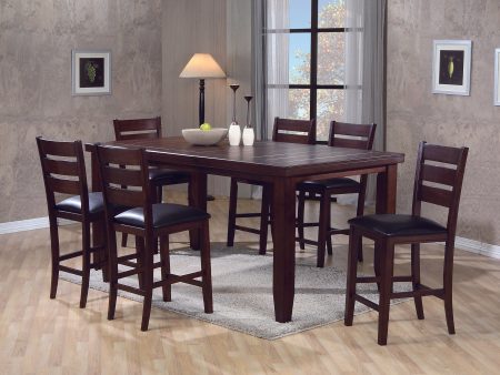 Bardstown Cherry Brown Counter Height Dining Set on Sale