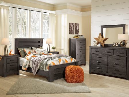 Brinxton Charcoal Panel Youth Bedroom Set For Discount