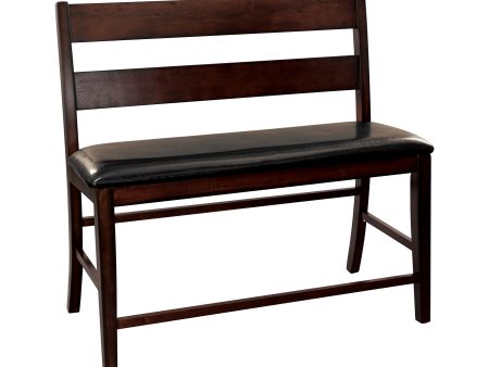 Mantello Cherry Counter Height Bench Sale