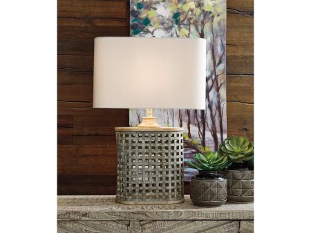 Deondra Gray Table Lamp Online