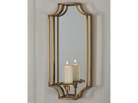 Dumi Gold Finish Wall Sconce Discount