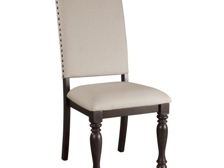 Begonia Grayish Brown Side Chair, Set of 2 Sale