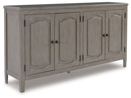 Charina Antique Gray Accent Cabinet Online