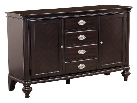 Marston Dark Cherry Buffet Cheap