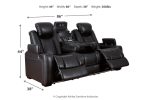 Party Time Midnight Power Reclining Sofa Online