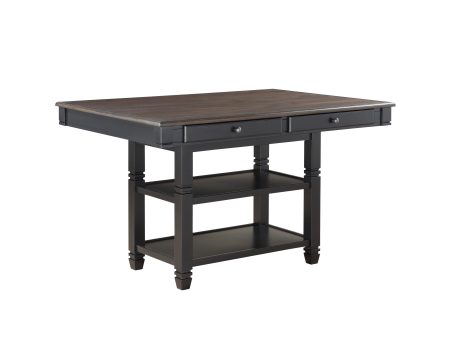 Baywater Black Brown Counter Height Table Online