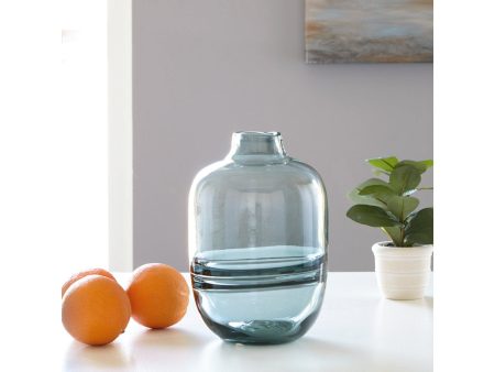 Lemmitt Teal Vase Hot on Sale