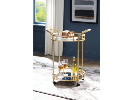 Wynora Gold Bar Cart Online Hot Sale