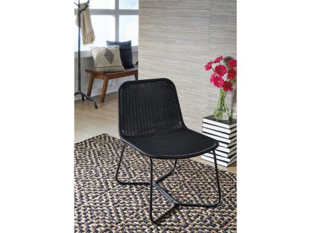 Daviston Black Accent Chair on Sale