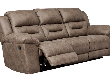 Stoneland Fossil Reclining Sofa For Cheap