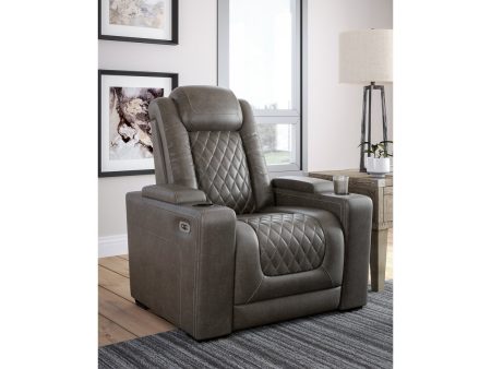 HyllMont Gray Recliner Fashion