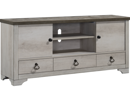 Patterson Driftwood 65  TV Stand For Discount