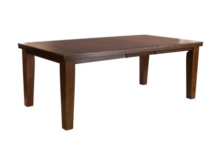 Ameillia Dark Oak Extendable Dining Table Online Sale