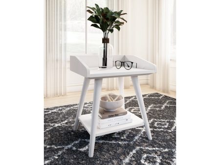 Blariden White Accent Table Hot on Sale