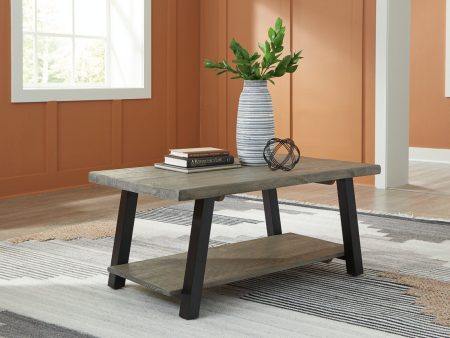 Brennegan Gray Black Coffee Table For Cheap