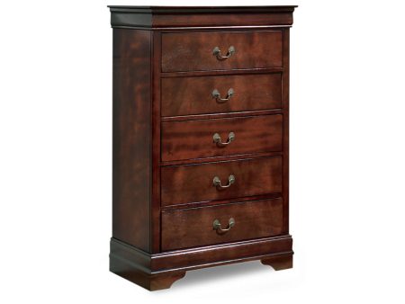 Alisdair Reddish Brown Chest of Drawers For Discount