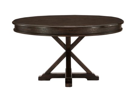 Cardano Driftwood Charcoal Round Dining Table Online Sale