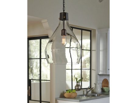 Avalbane Clear Gray Pendant Light For Cheap