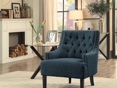 Charisma Indigo Accent Chair Sale