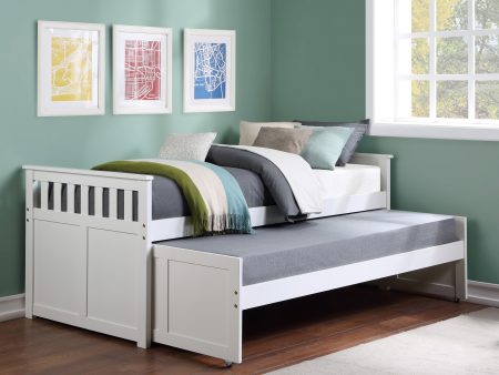 Galen White Twin Twin Bed Online Sale