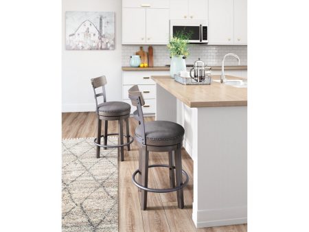 Caitbrook Gray Counter Height Barstool Online Sale