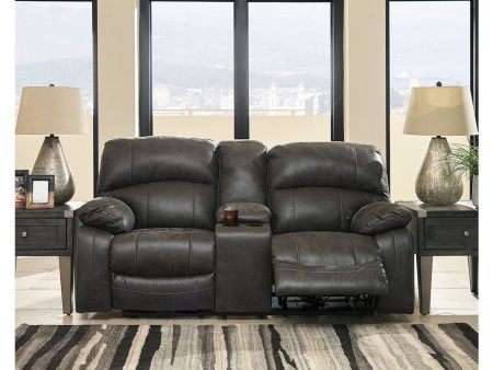 Dunwell Steel Power Reclining Loveseat with Console Online Sale