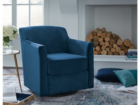 Bradney Ink Swivel Accent Chair Supply