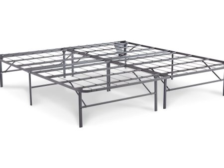 Better than a Boxspring Gray 2-Piece King Foundation Cheap