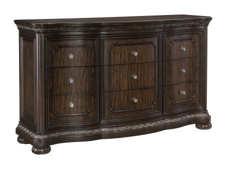 Beddington Dark Cherry Dresser Online Hot Sale