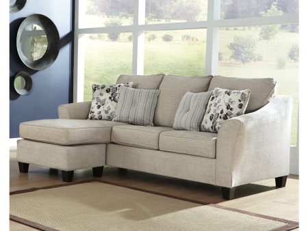 Abney Driftwood Reversible Sofa Chaise Hot on Sale