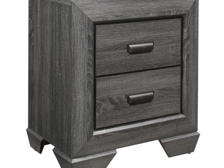 Beechnut Gray Nightstand For Cheap