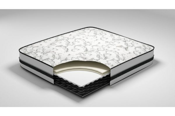 8 Inch Chime Innerspring White Queen Mattress in a Box Sale