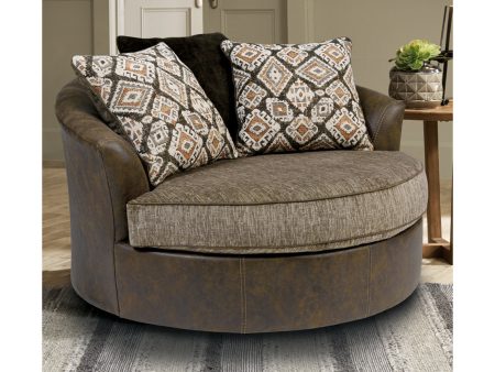 Abalone Chocolate Oversized Chair Online