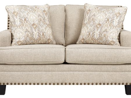 Claredon Linen Loveseat on Sale