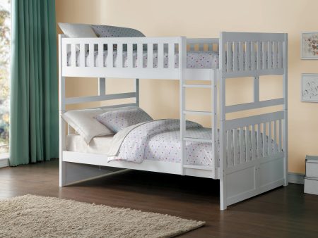 Galen White Full Full Bunk Bed Online